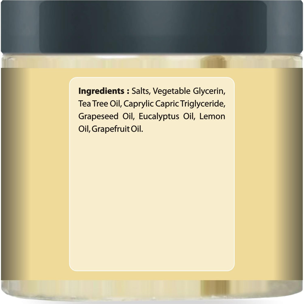 First Botany sin crueldad, exfoliante para cuerpo con ingredientes naturales.