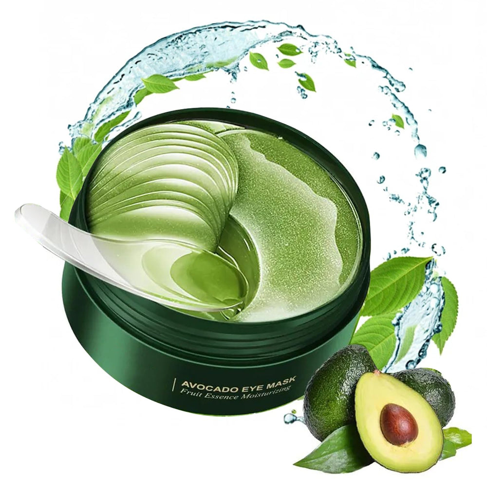 Firstfly parche para ojos de aguacate, hidratación suave para la zona ocular