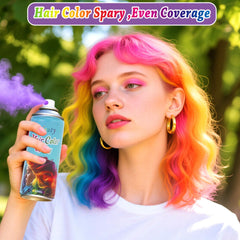 Firstfly spray gris para cabello: textura suave y sin grumos.