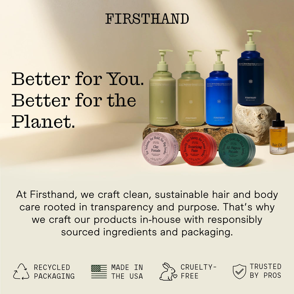 Firsthand Supply Pomada: ideal para peinados cortos y medianos con estilo.