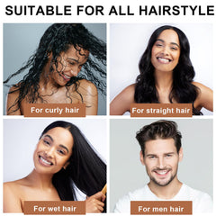 FirstPELLA peine para barba en bambú para barba ordenada y suave.