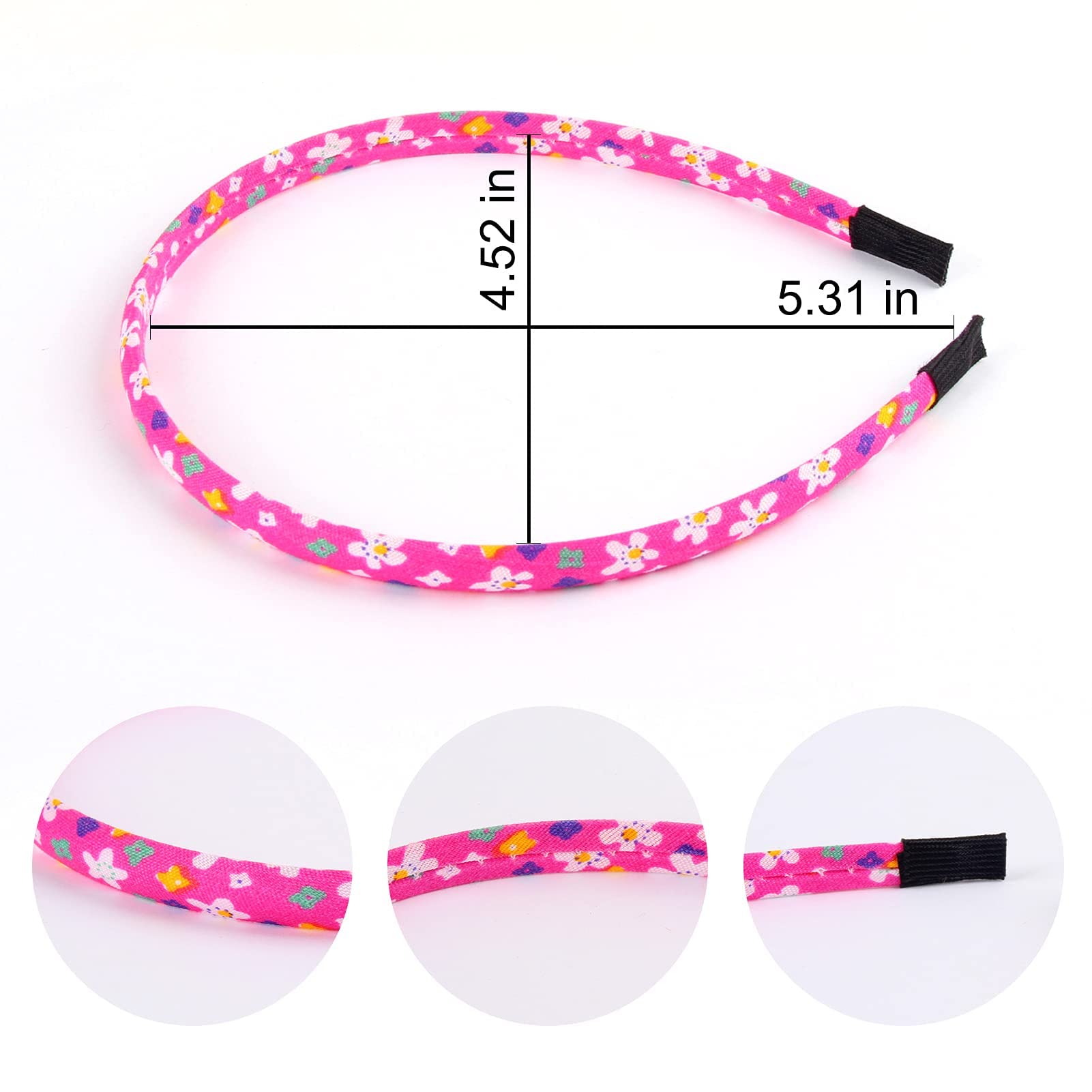 Bandas para el pelo Fishdown, colores variados para combinar con cualquier atuendo.
