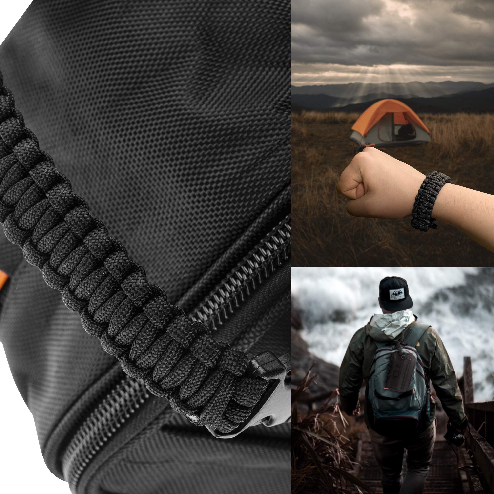 Fitdom Dopp Kit incluye carabiner táctico para engancharlo al equipo.