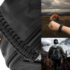 Fitdom Dopp Kit incluye carabiner táctico para engancharlo al equipo.
