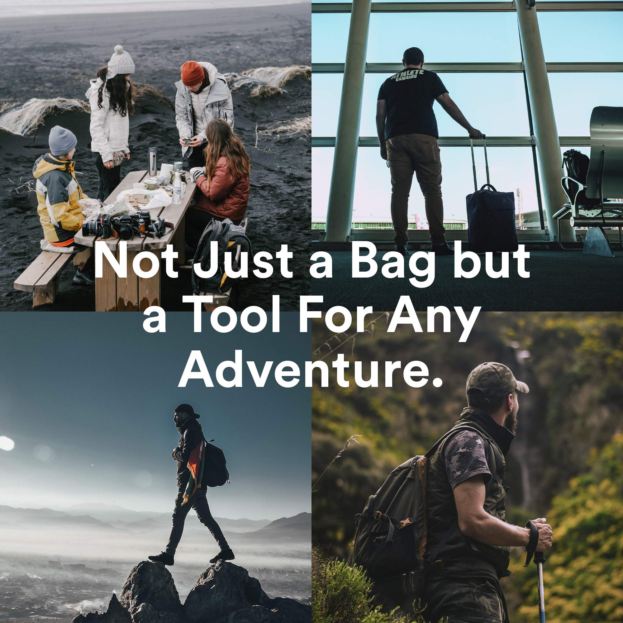 Fitdom Dopp Kit cremalleras duraderas para uso prolongado en viajes.