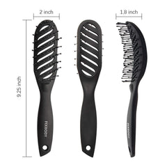 FIXBODY cepillo curvo ventilado con diseño ergonómico para comodidad