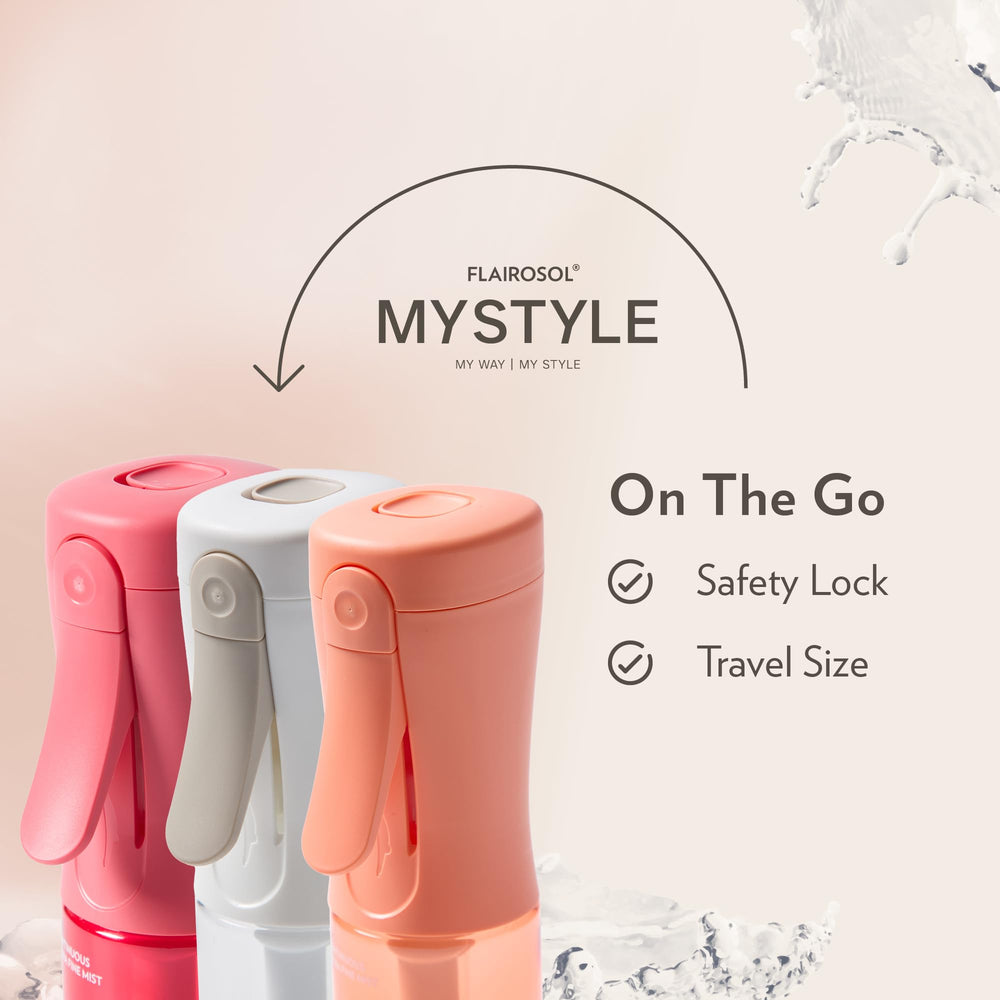 FLAIROSOL MyStyle – remplissage rapide grâce au capuchon rotatif à 180°