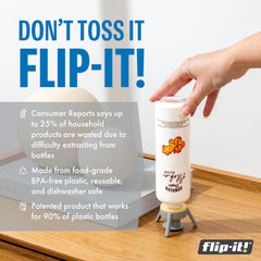 Flip-It! adaptadores-33mm-grandes para mayor compatibilidad y control de flujo.