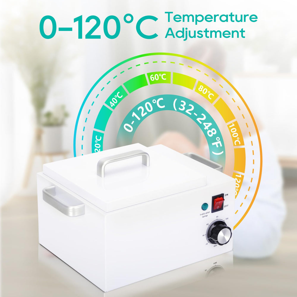 Flngr control de temperatura 20-120°C para derretir cera rápida y estable.