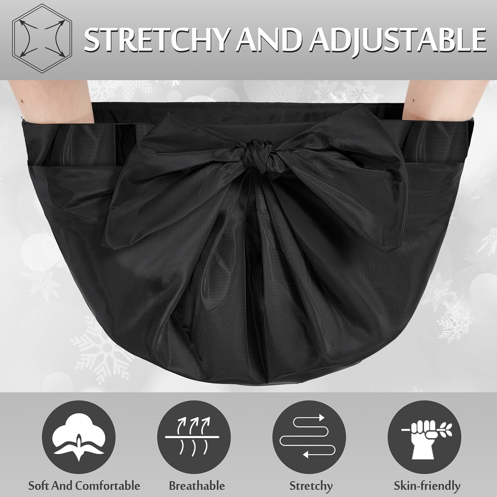Floraltop capucha de ducha satín impermeable añade comodidad