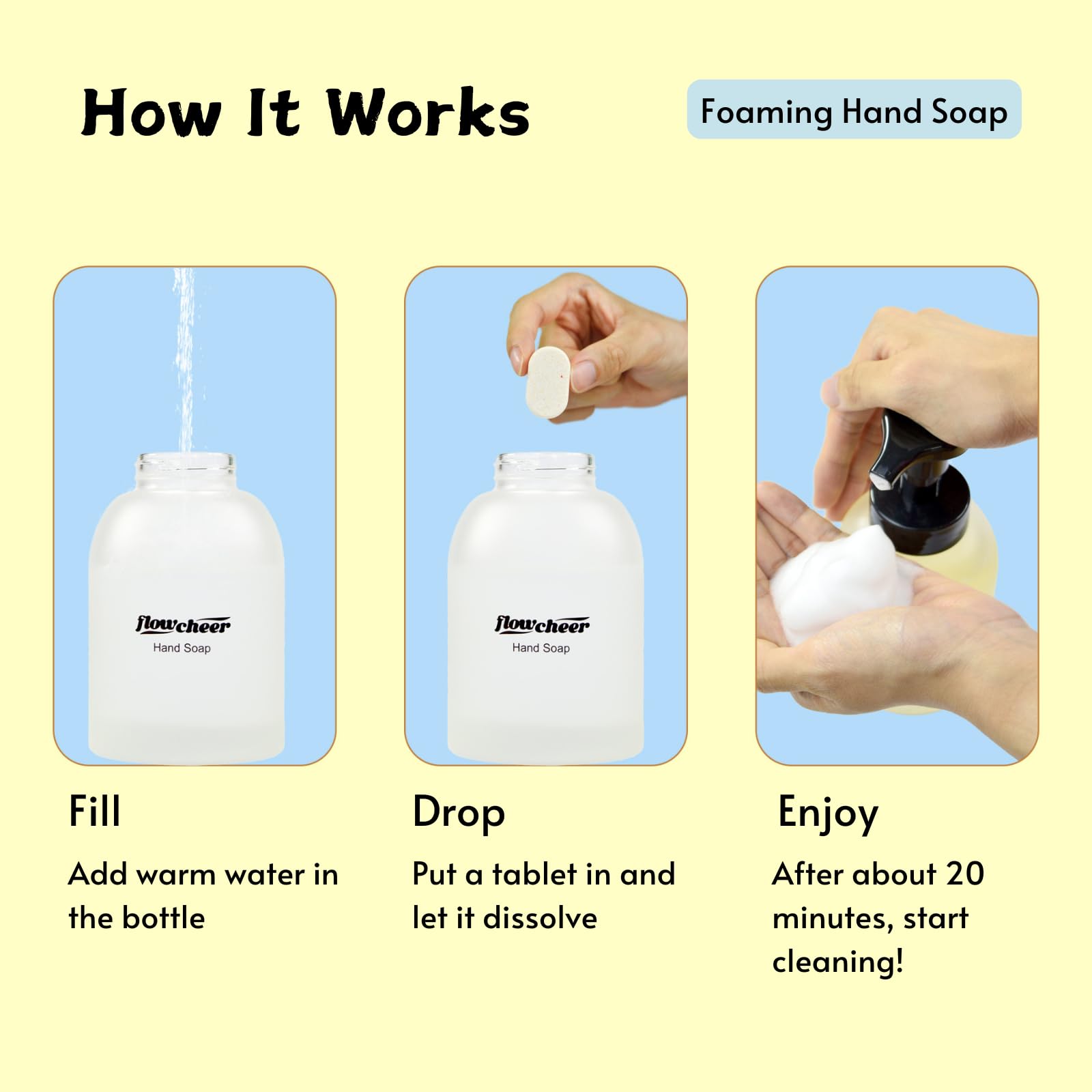 Flowcheer envase sostenible: empaque ecológico para reducir residuos.