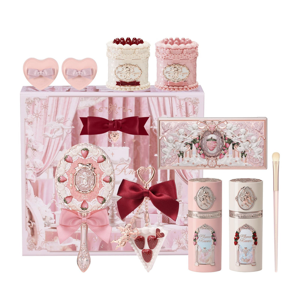 Flower Knows Strawberry Cupid: crema de labios, hidratación suave y color duradero para cualquier look.