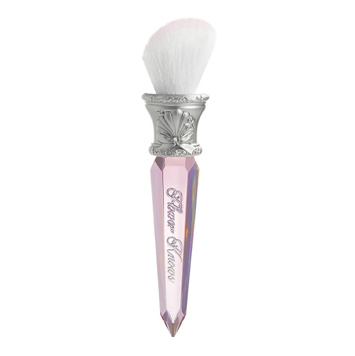 Flower Knows Shell's Jewel Angled Blush Brush para aplicación angular de rubor.