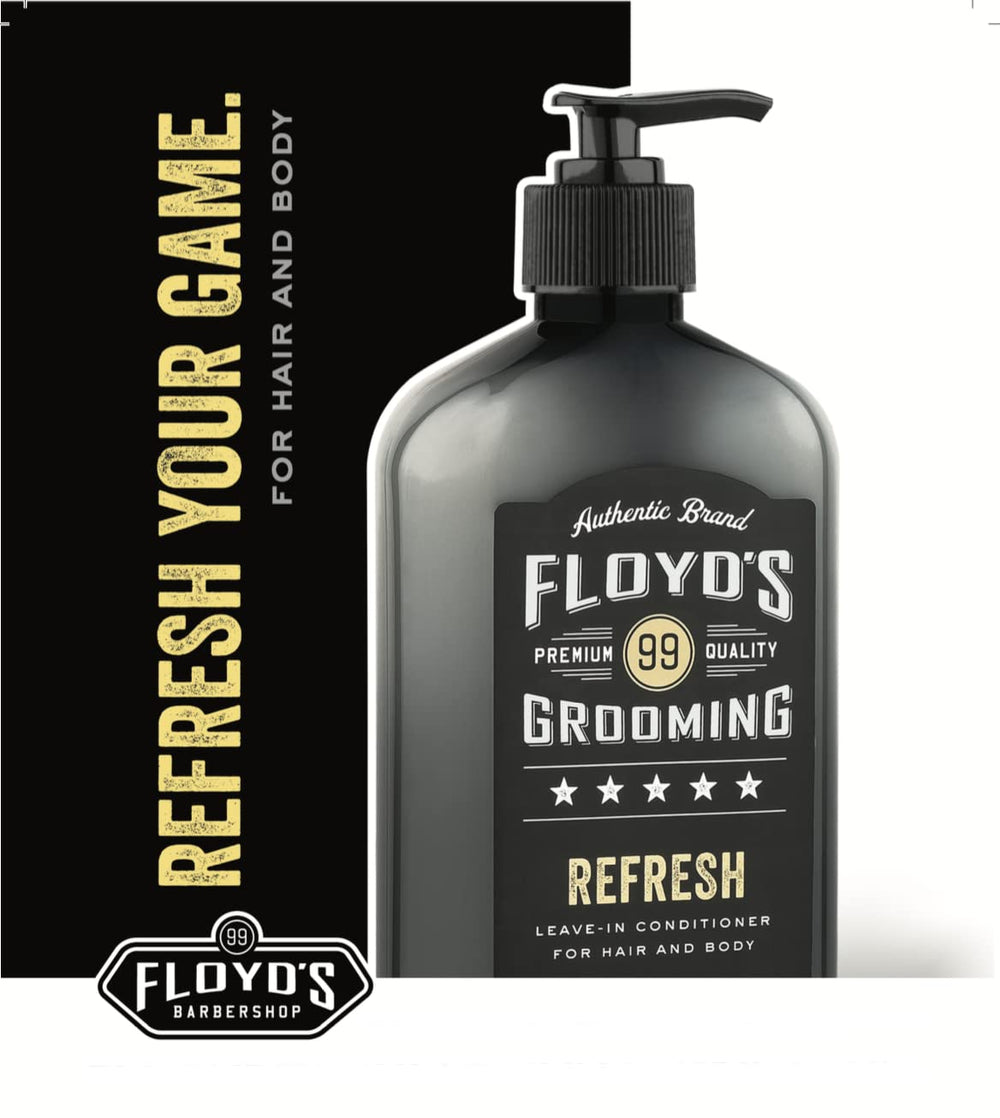 Floyd's 99 con aceites de menta para enfriar cuero cabelludo.