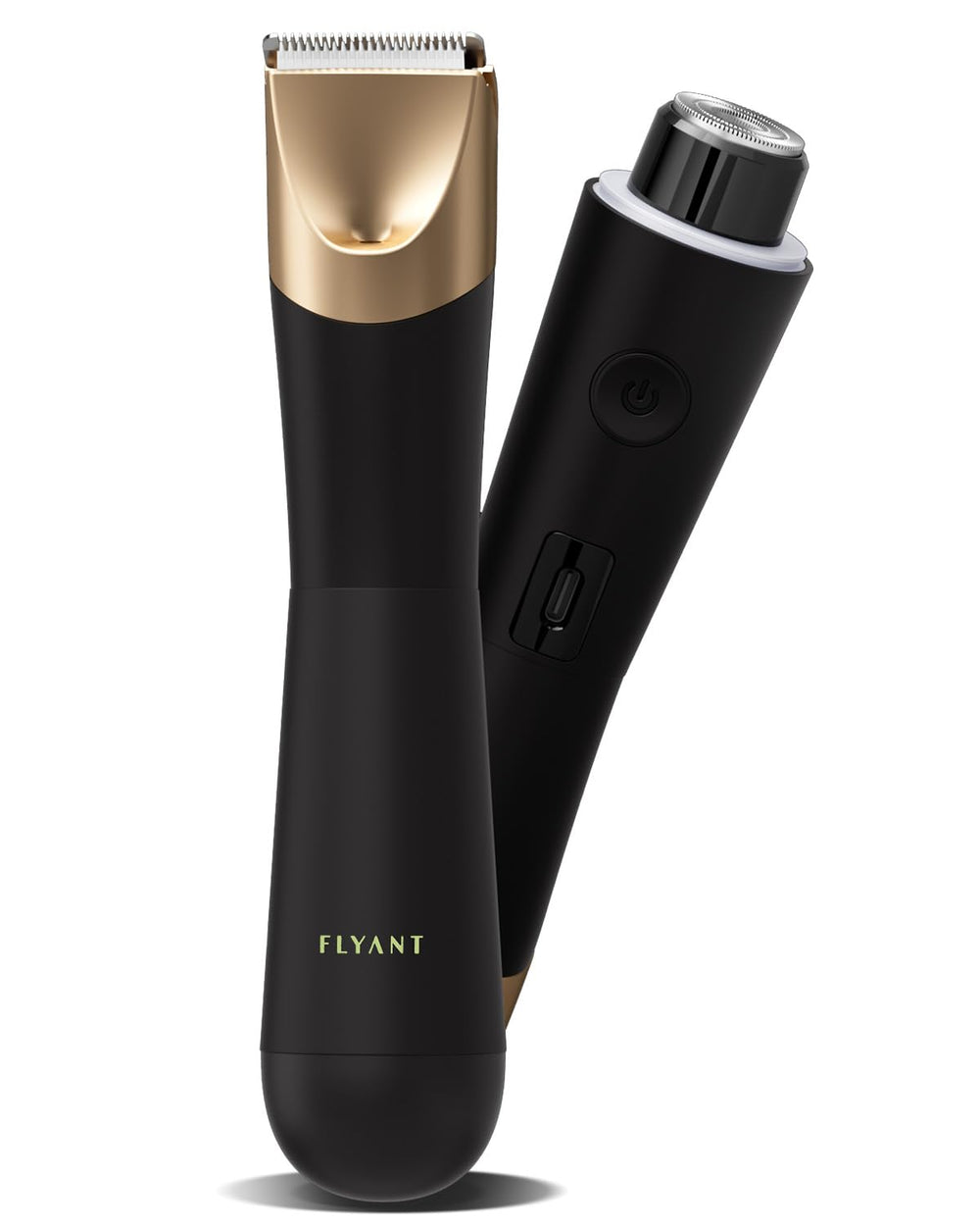 Flyant bikini-trimmer con luz LED para afeitado preciso en la ducha