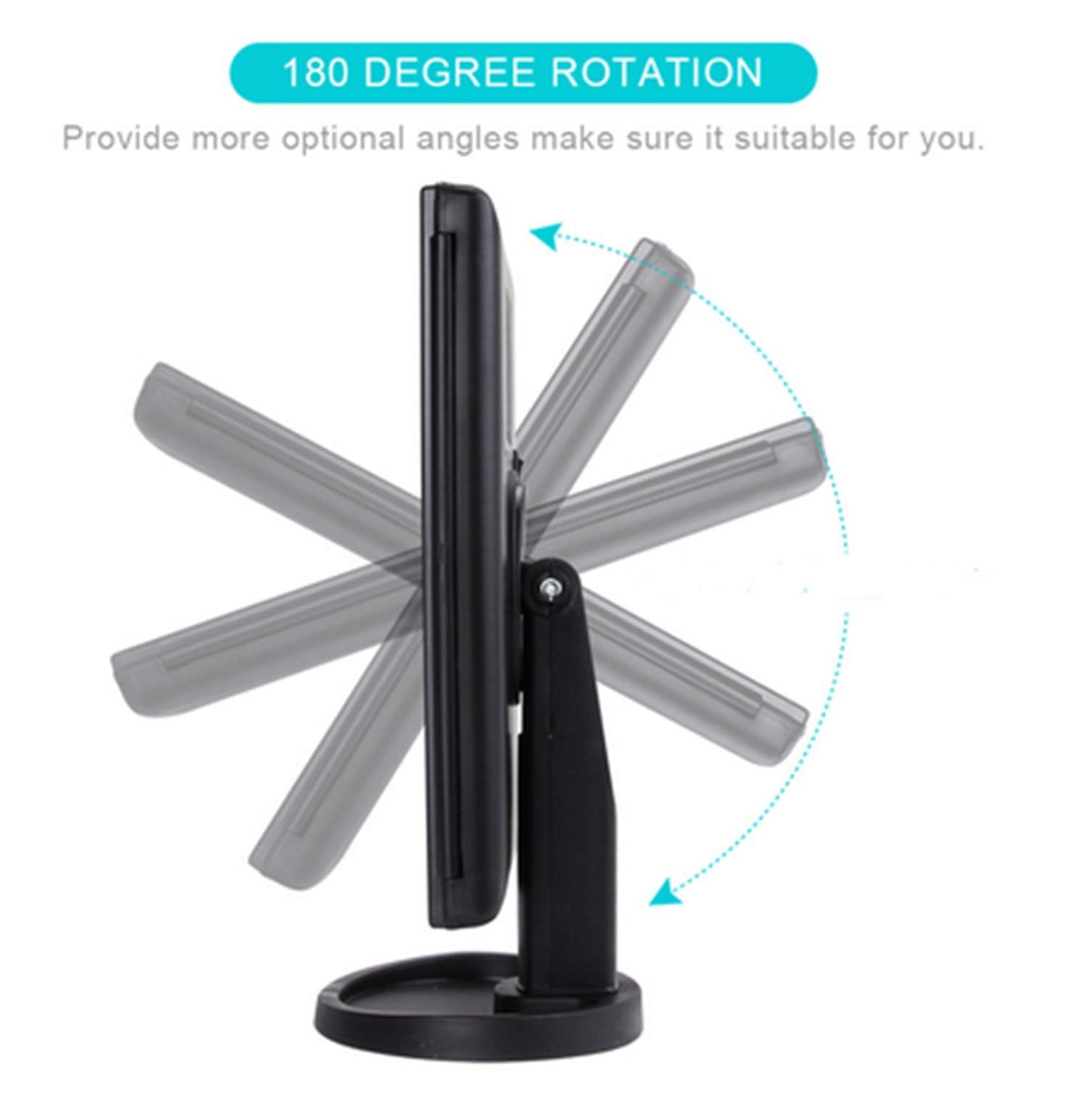 Flymiro Miroir rotation 180° pour vue sous tous angles