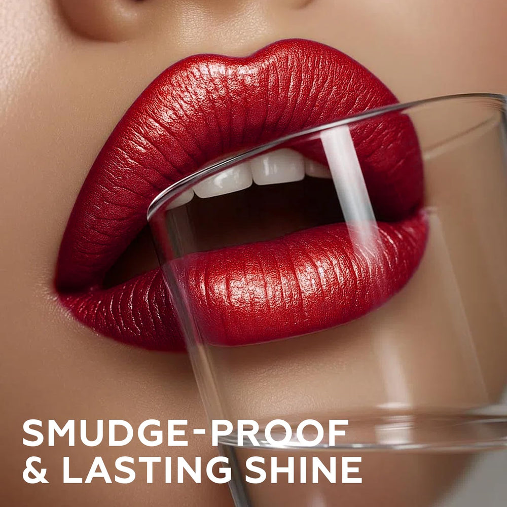 FOCALLURE labial impermeable a transferencias, ideal para bebidas y citas.