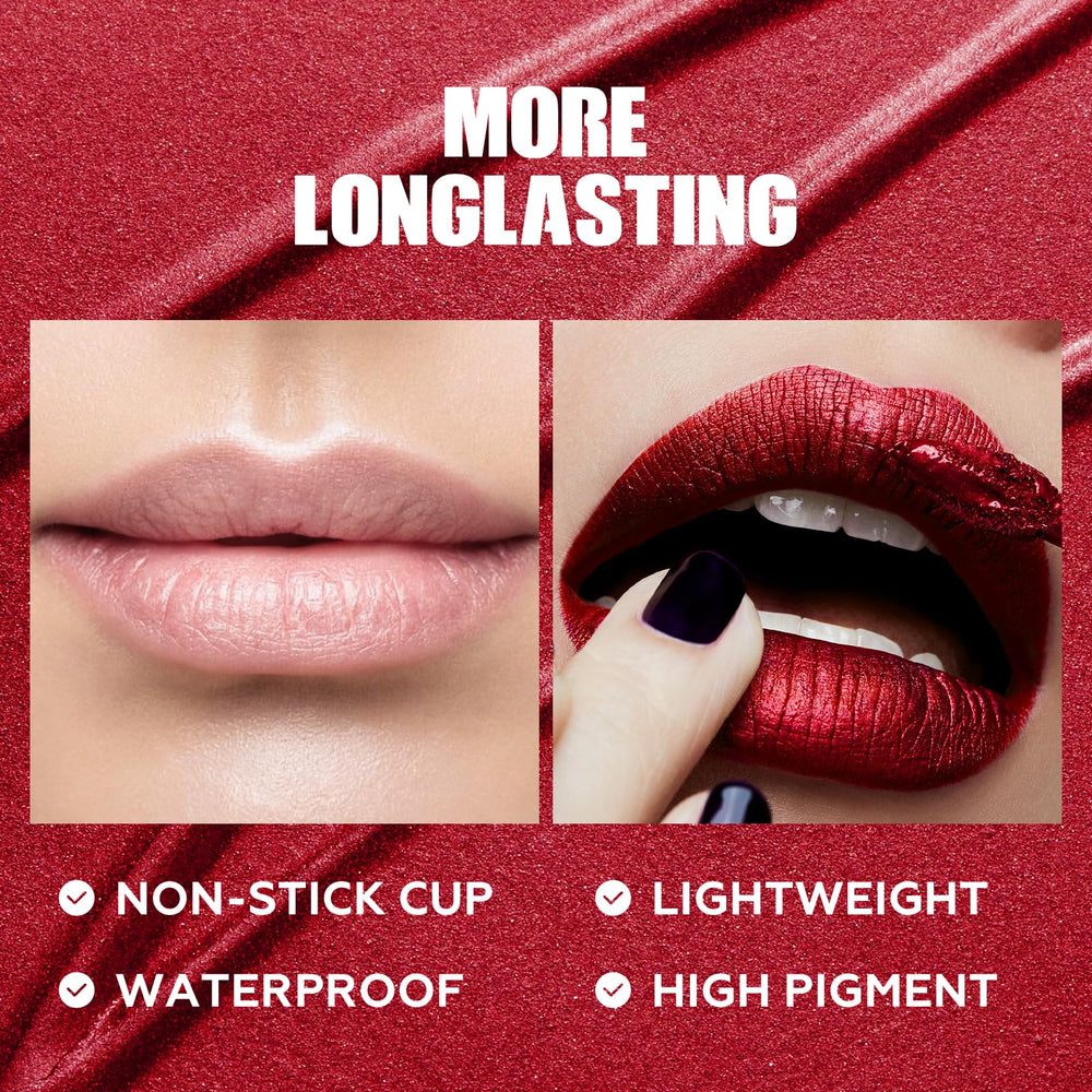 FOCALLURE Smooth Silk Texture Lip Gloss glides on comfortably