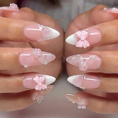 Uñas Foccna Frances rosadas para un look elegante y duradero