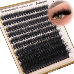 Focipeysa Extensiones Pestañas 200D para un volumen suave y natural.