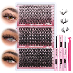 Focipeysa agrupaciones ligeras 360 unidades para un look natural diario.