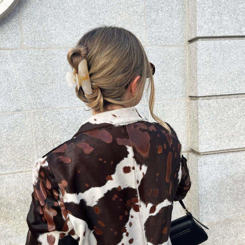 Fohufo pince cheveux grande taille assure une tenue solide même cheveux épais.