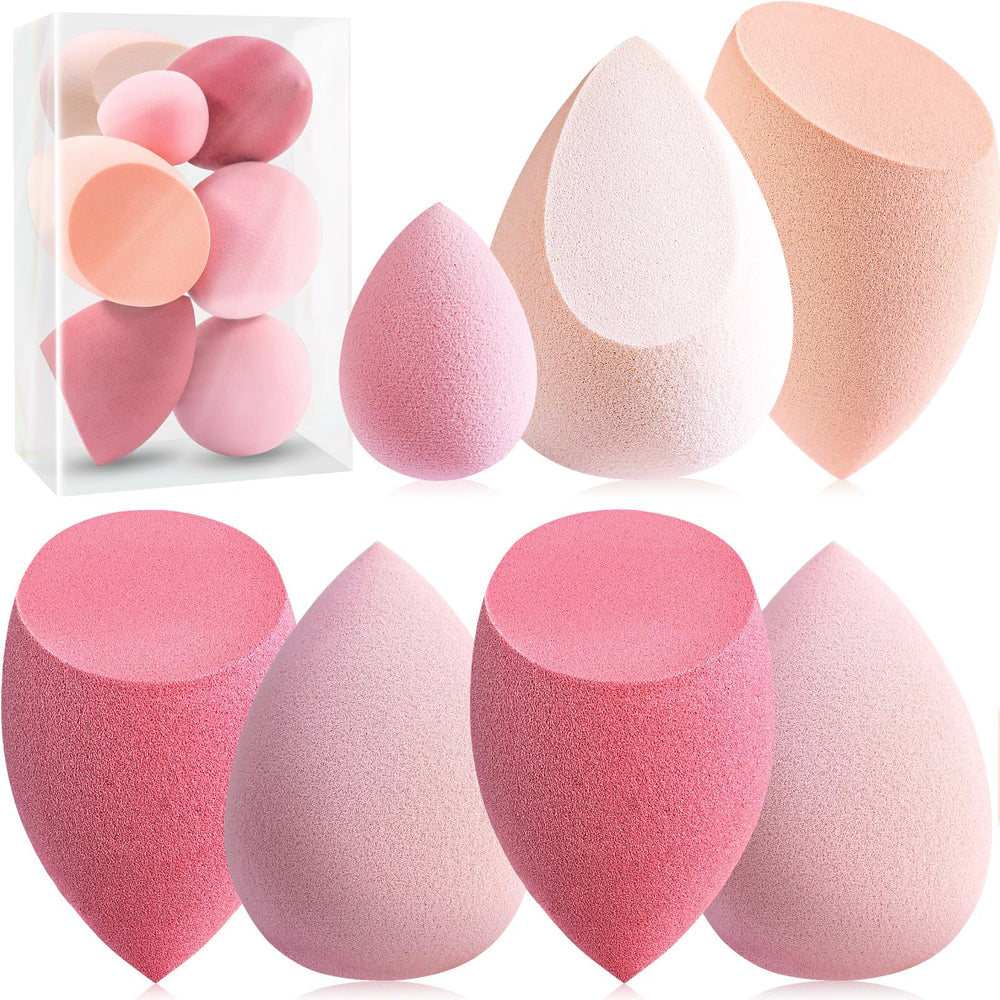 Conjunto Foonbe de 7 esponjas con formas variadas para maquillaje completo