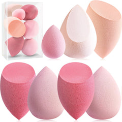 Conjunto Foonbe de 7 esponjas con formas variadas para maquillaje completo