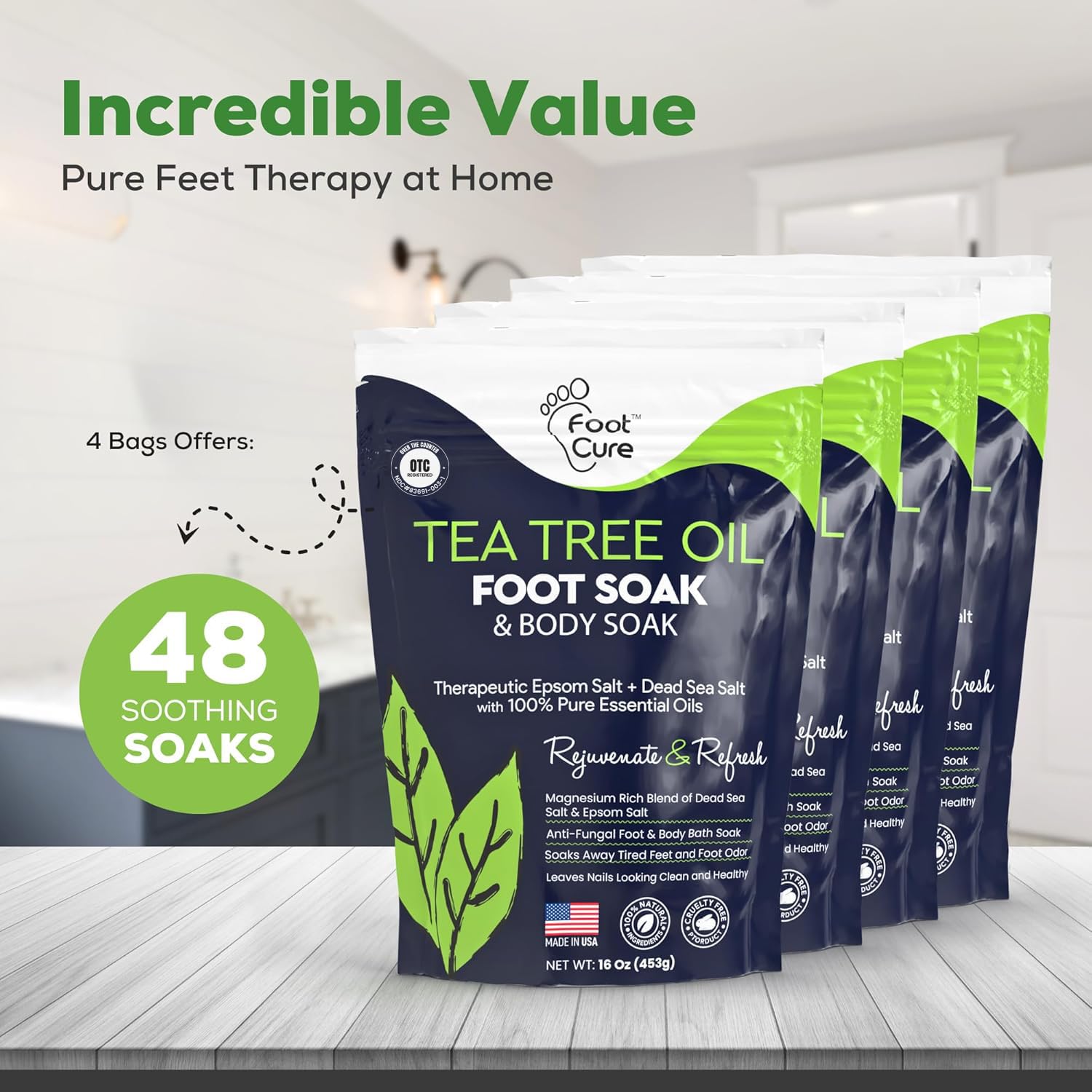 Foot Cure: uso de aceite de árbol de té para uñas más sanas
