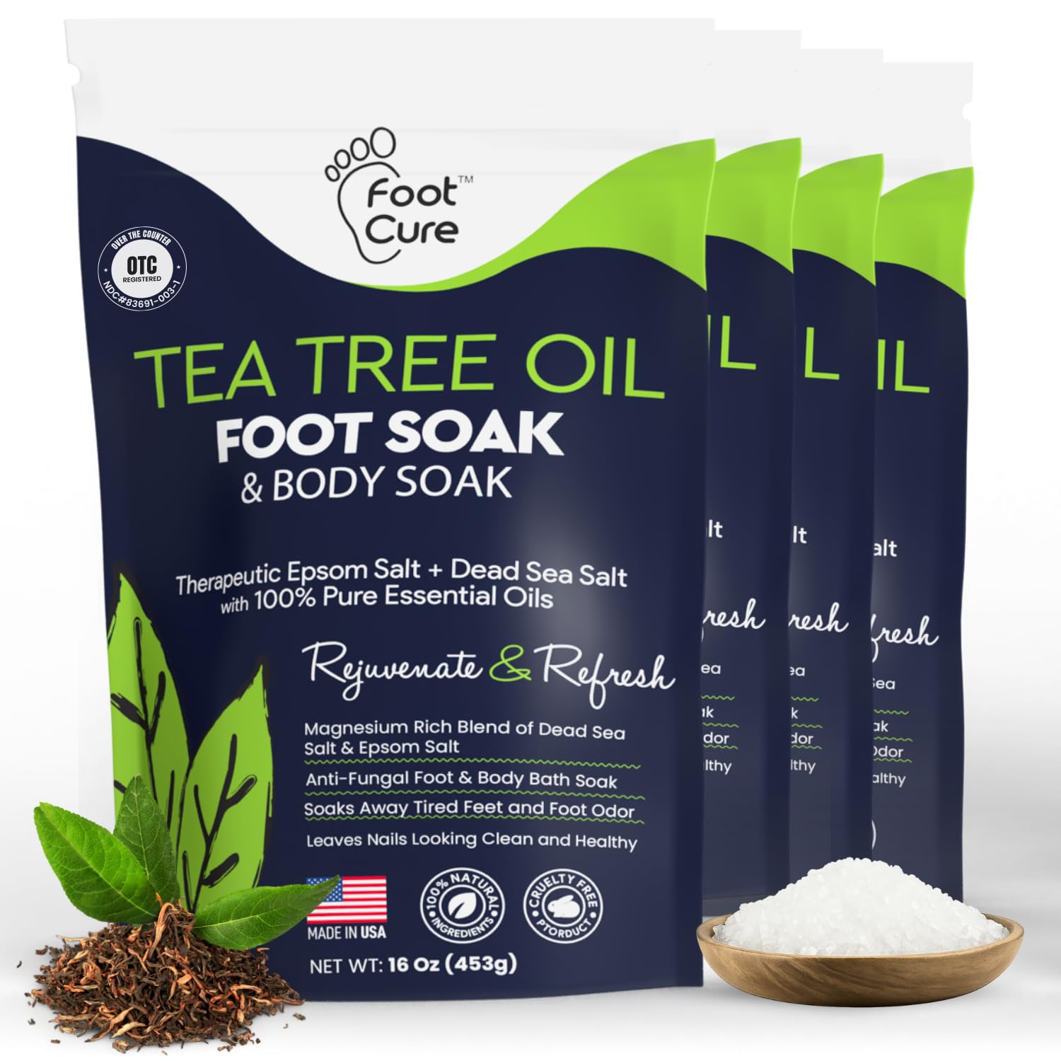 Foot Cure: baño de pies con aromaterapia para relajar pies cansados