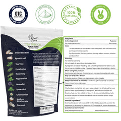 Foot Cure: baño con sales de Epsom para aliviar tensión muscular