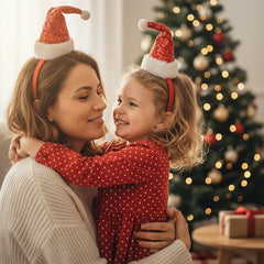 ForBaysy diadema navidad para fotos, brillo elegante para eventos
