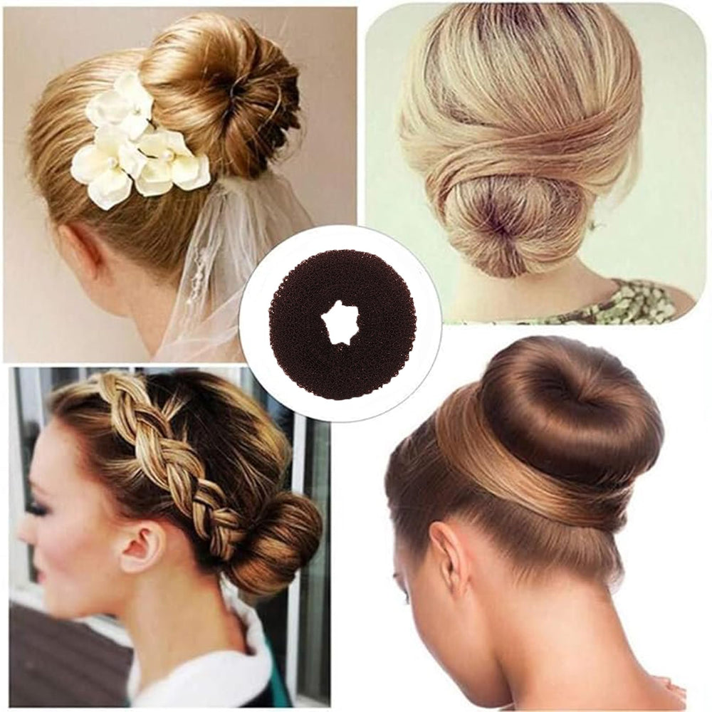 FORESRUM Horquillas para el Cabello Marrón, 40 piezas para fijar el peinado