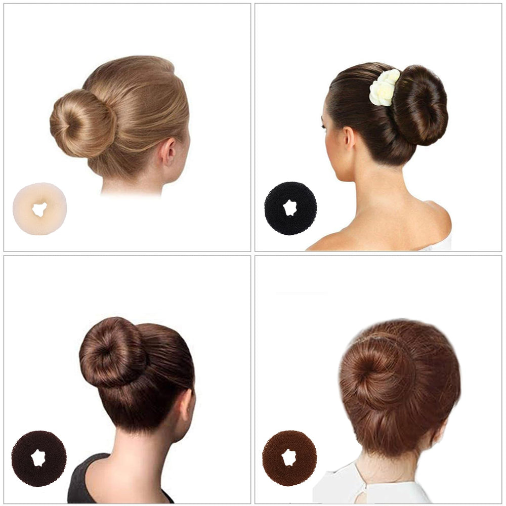 FORESRUM Uso Donut Bun Estilo Ballet para mujeres y niñas