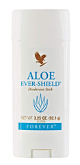 Forever Living Aloe Ever-Shield barra-desodorante ofrece protección duradera del olor en aplicación suave.