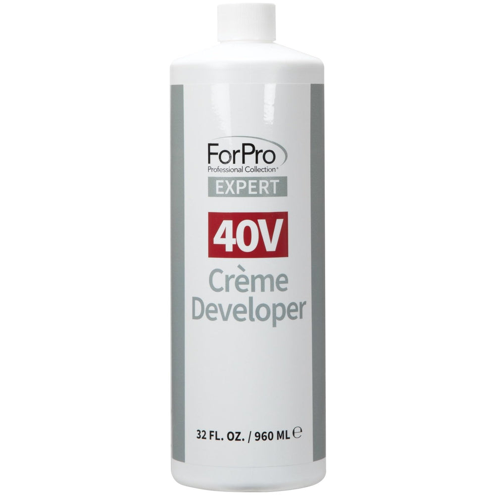 ForPro Expert 40V developer bottle for precise application in high-lift color.