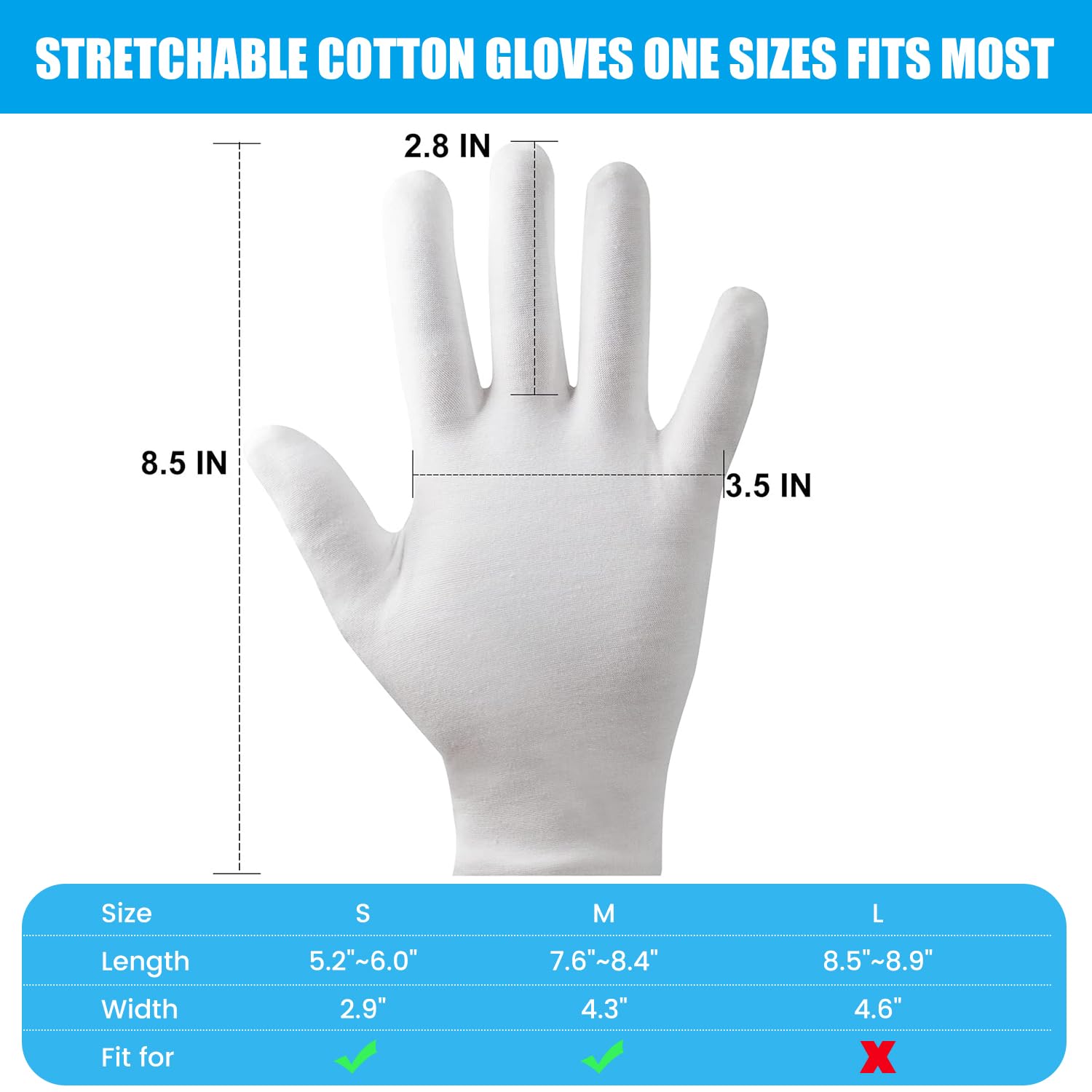 Protección de productos delicados con guantes FourSeas, evitando manchas y marcas.