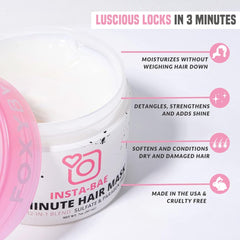 FoxyBae Mascarilla con Biotina: brillo y nutrición para el cabello.