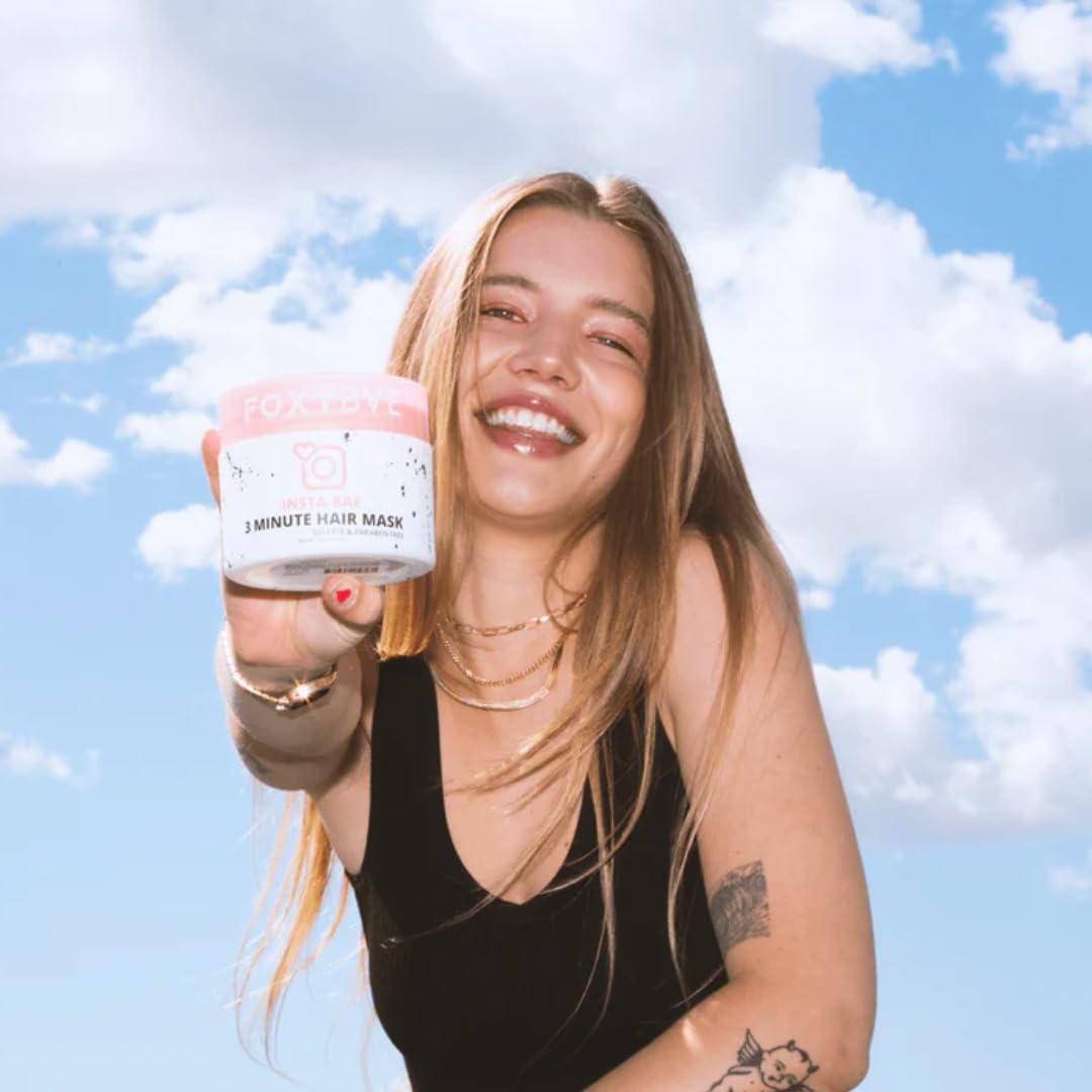 FoxyBae Mascarilla Insta-Bae: cuatro pasos sencillos para resultados visibles.