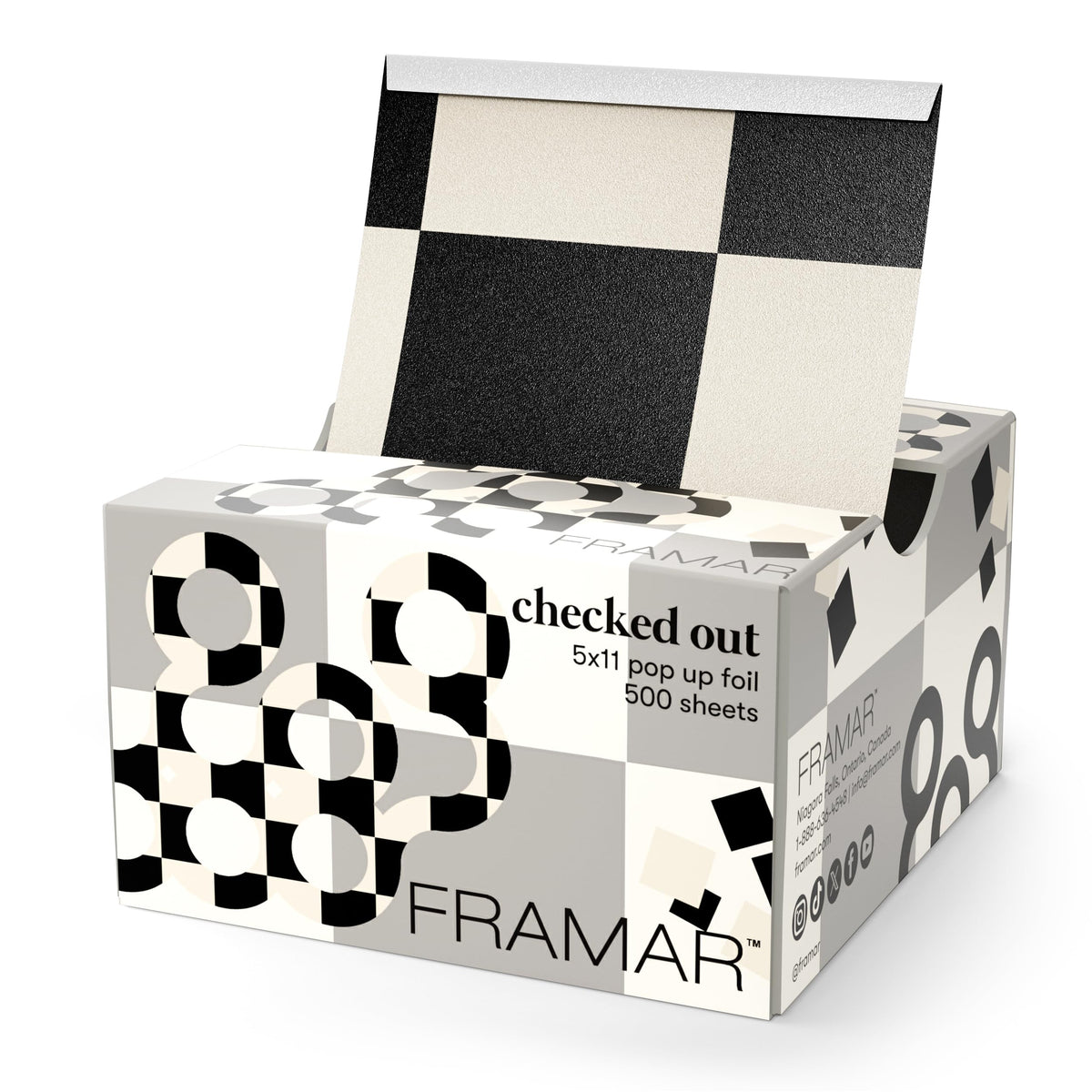 Framar hojas para mechas con embozado duro, calidad superior para resultados consistentes.