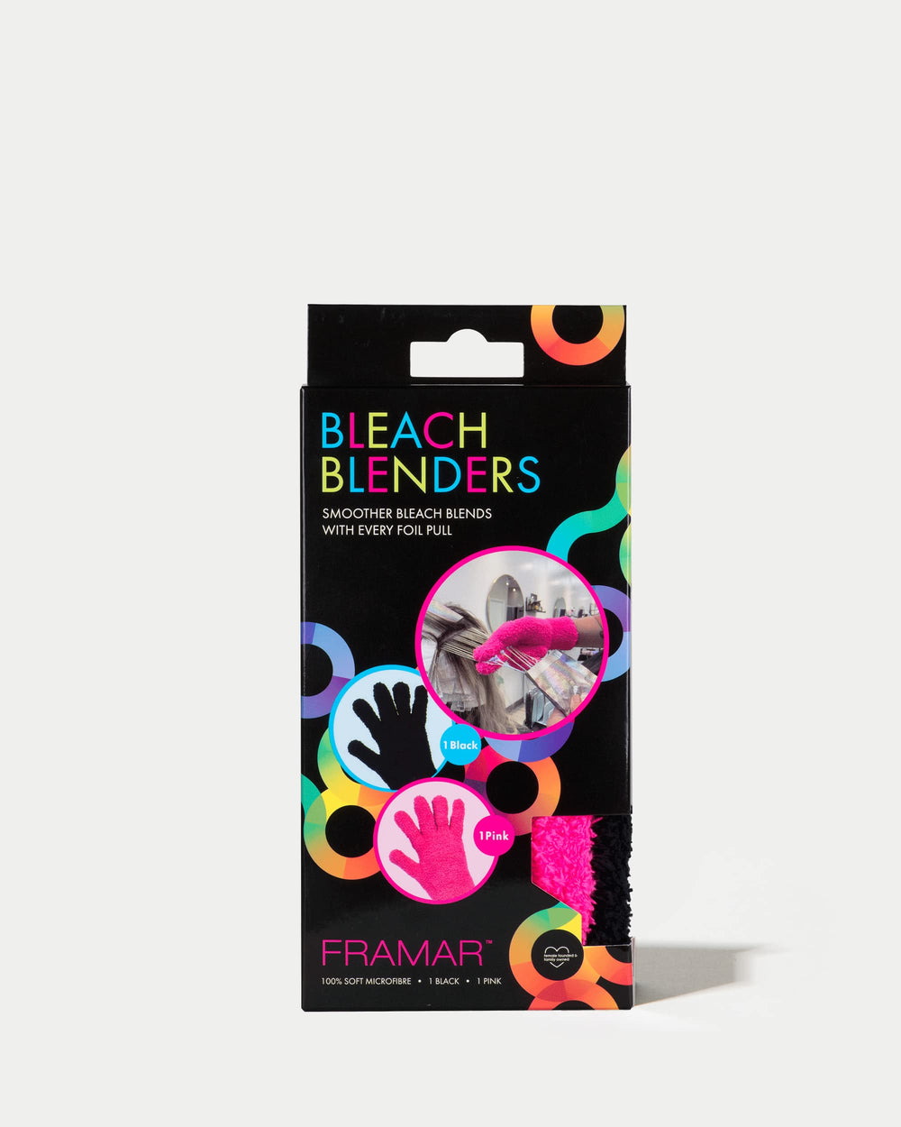 Framar guantes para cuidado del cabello con microfibra