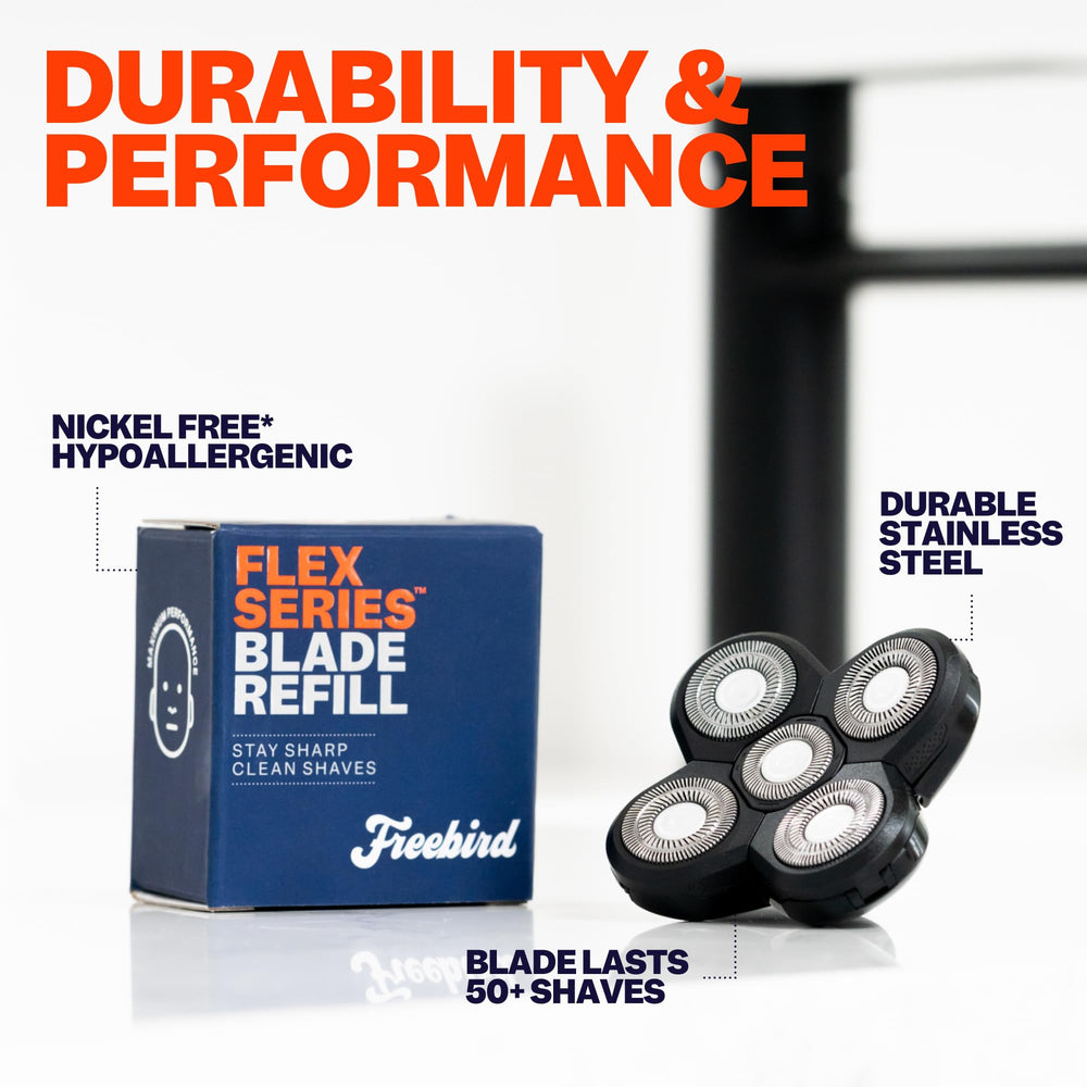 Reemplazo cada cuatro semanas para mantener filo suave.