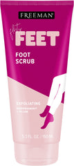 Freeman Bare Foot exfoliante, botella, deja los pies revitalizados y suaves con menta y ciruela.