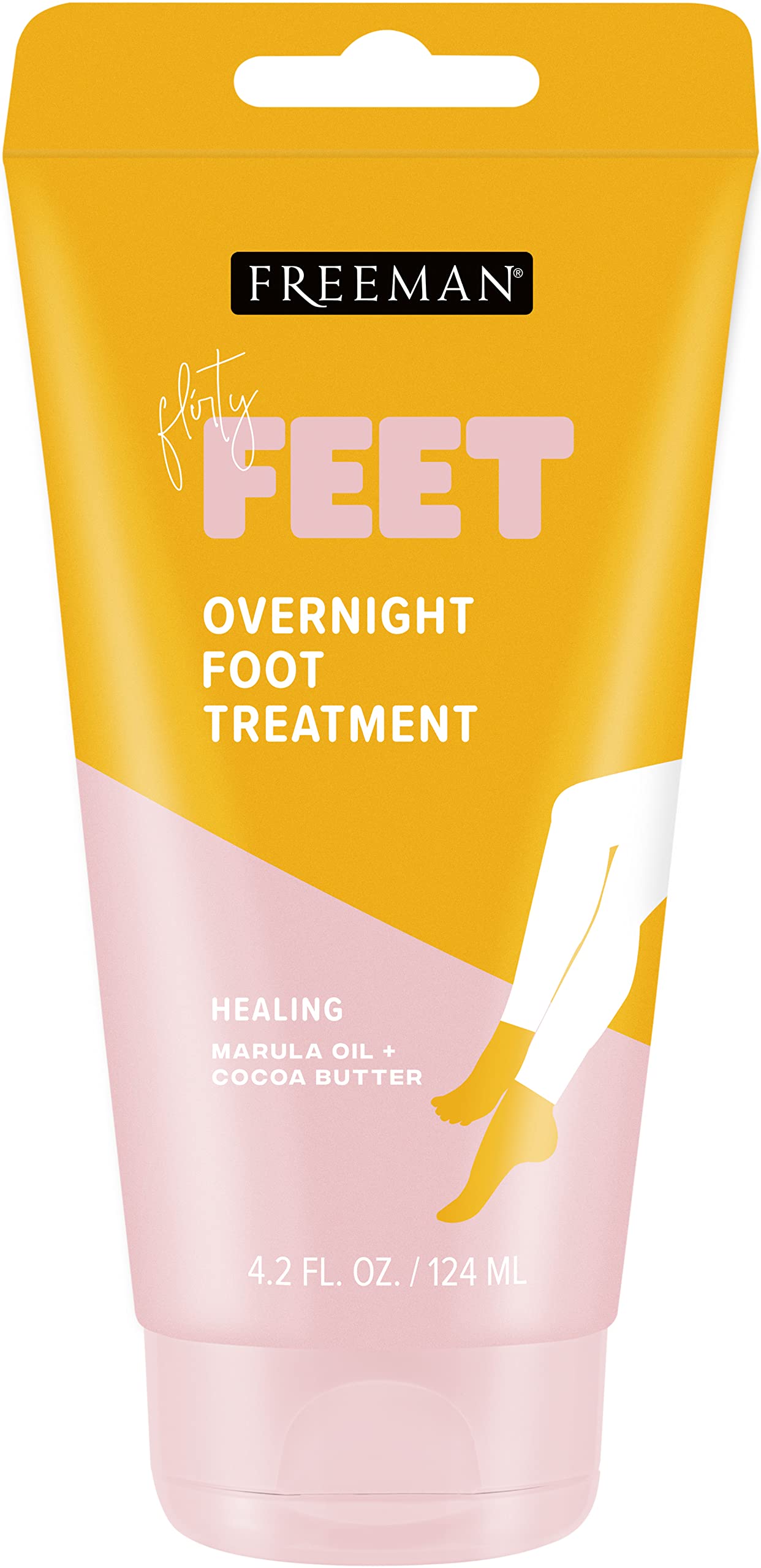 Freeman Bare Foot Overnight Foot Treatment frasco para suavizar pies secos durante la noche