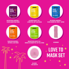 Freeman Love to Mask green tea gel cream for cooling hydration and soothing.