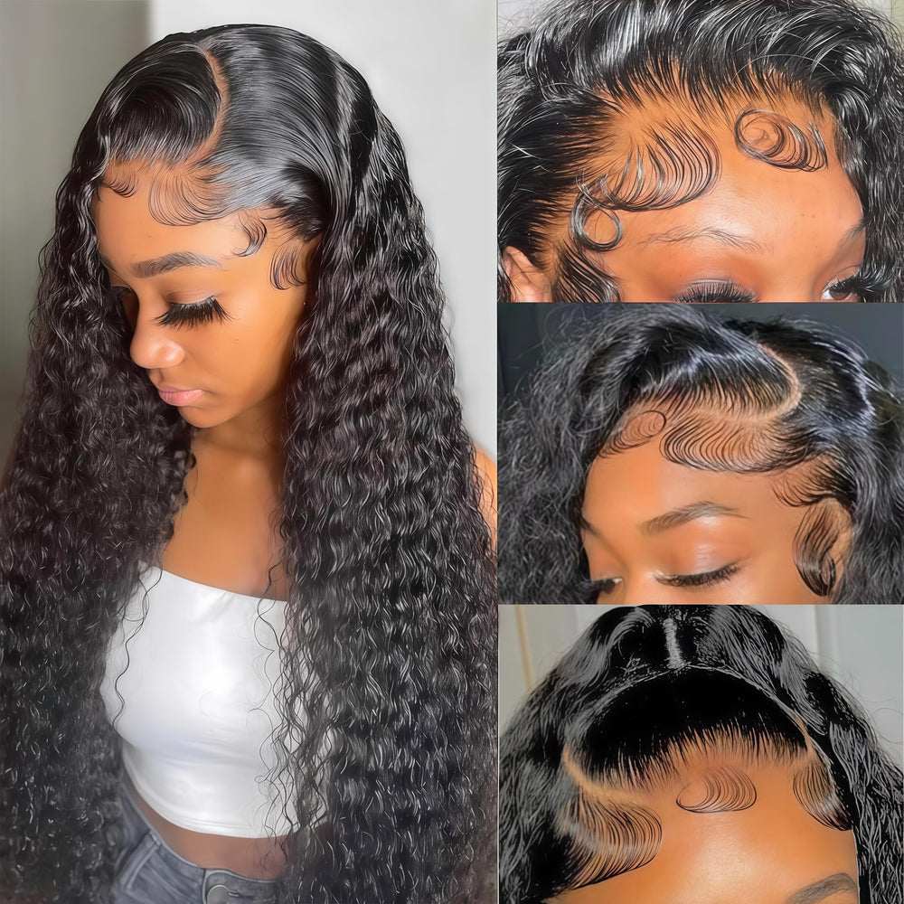 Peluca Freeternit cabello humano virgen brasileño 200 densidad