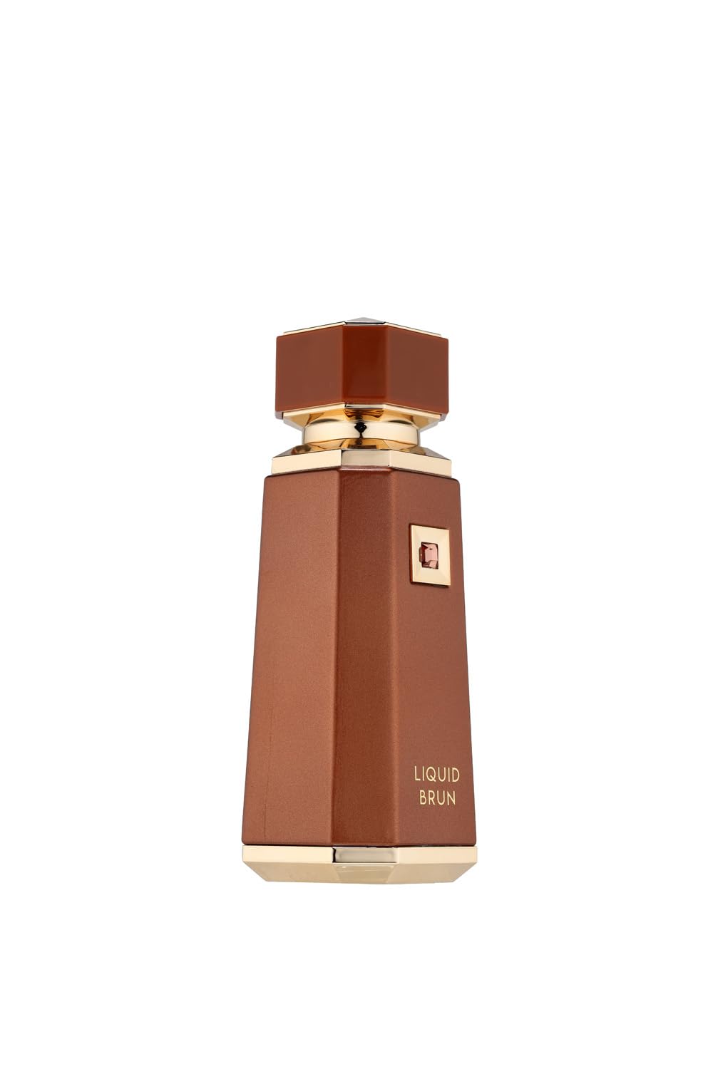 Liquid Brun de French Avenue, caja frontal; empaque elegante para regalo.
