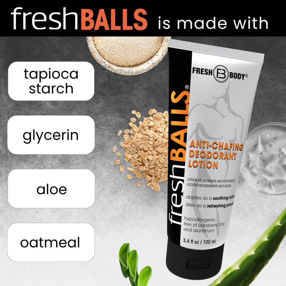 Fresh Balls, absorción de humedad para mayor frescura.