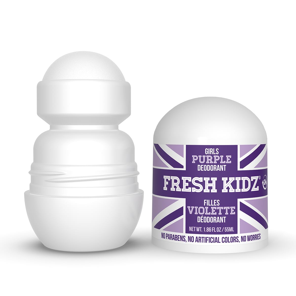 Fresh Kidz Púrpura, protección de olor durante 24 horas.