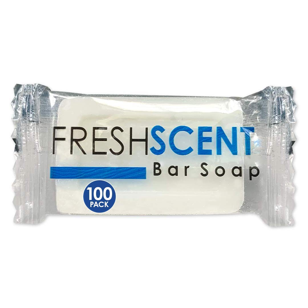 Barra Freshscent 1 onza 100-pack: fragancia suave para hoteles.